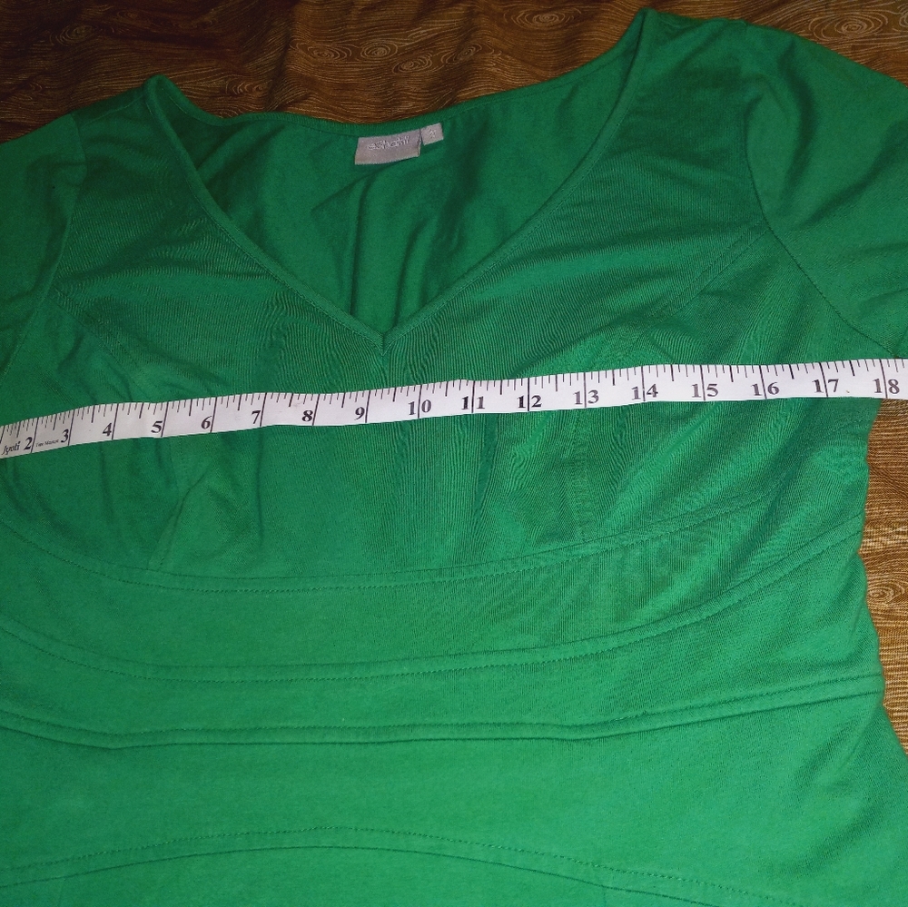 SALE! eShakti curved waist fit and flare dress with POCKETS! - Picture 13 of 14